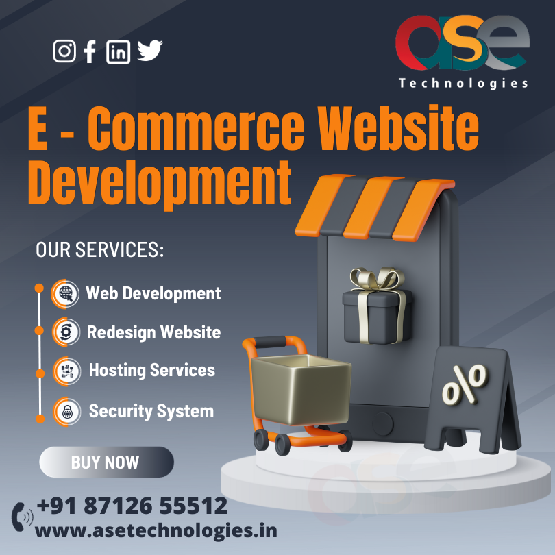 AseTechnologies's tweet photo. #ASETECHNOLOGIES #Ecommercewebsitedesign involves creating and launching a virtual store to help customers find their products through online. This website allows users to purchase products from anywhere. Reach us for your business website.
918712655512
https://t.co/cUkZzRSn7Q https://t.co/NrKMyuGRgR