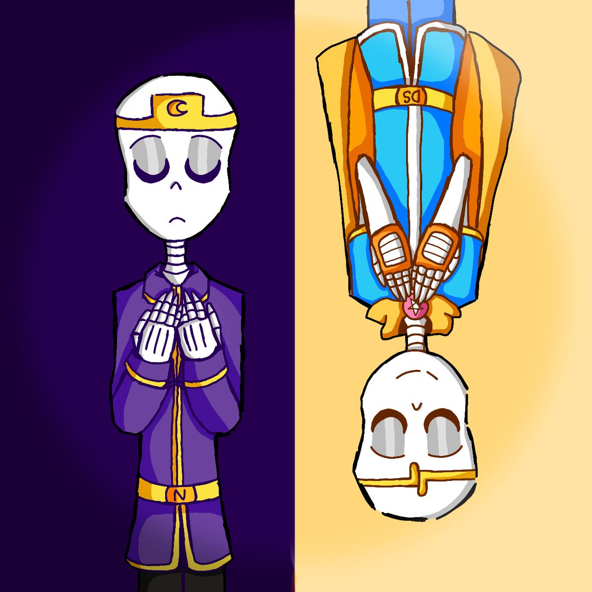 Yarik_3352's tweet photo. — Yes, I have problems with backgrounds ¶∆¶

_
#undertale #undertaleAU #dreamtale 
#dreamsans #nightmaresans https://t.co/biWHTtTYWt
