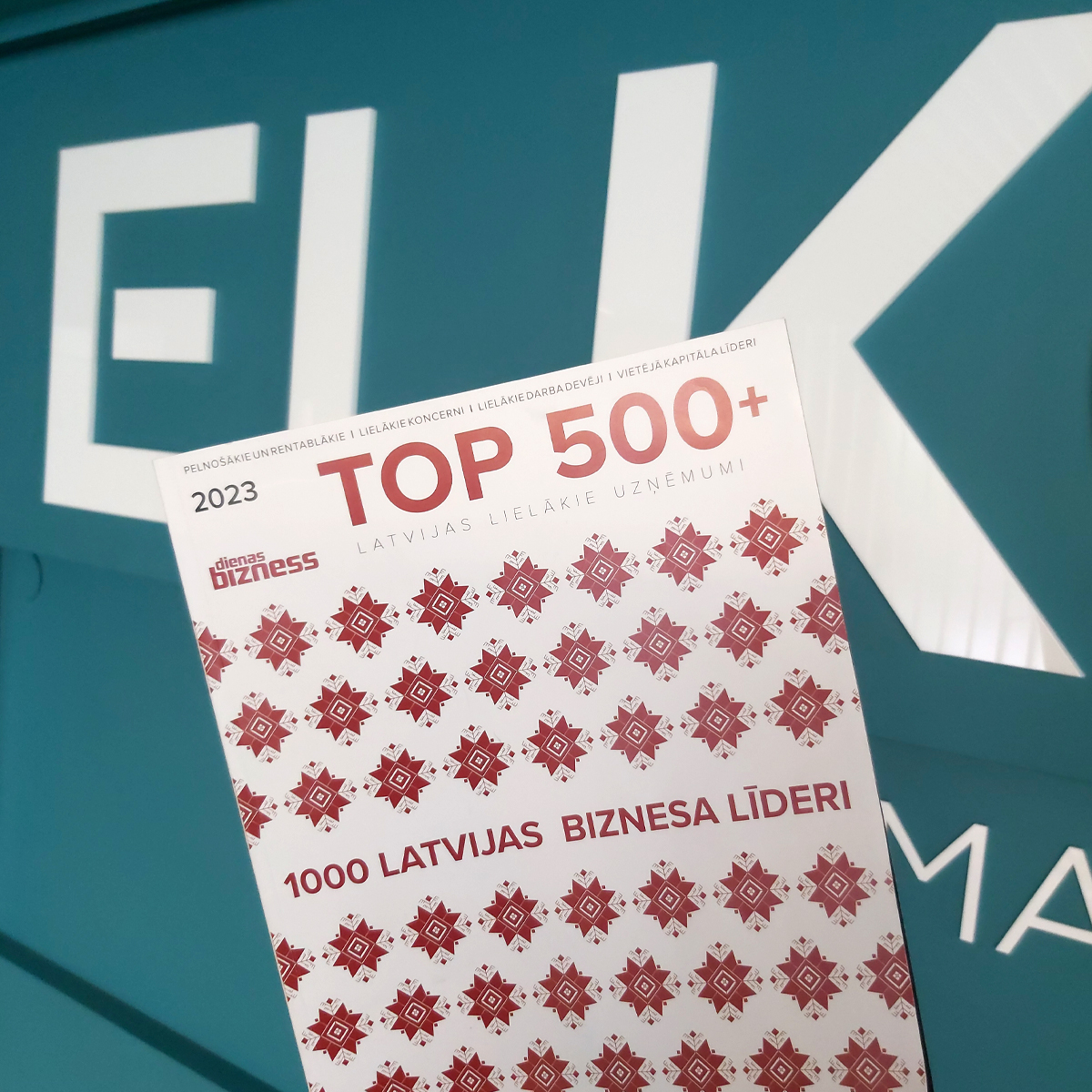 Latvia's largest companies have been announced. ELKO ranks as:
🏆 No.1 enterprise in Latvia by consolidated turnover
🏆 No.8 enterprise in Latvia by turnover of the local entity
🏆 No.1 IT distributor and wholesaler in Latvia

#top500 #growsmarter