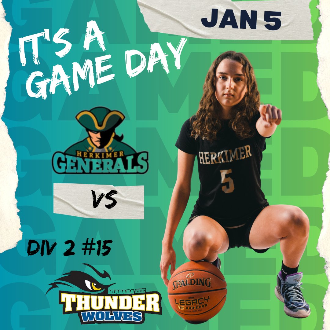 HerkWbb's tweet photo. It's GameDay as Herkimer returns to campus to kick off it's 2nd semester vs Division 2 #15 nationally ranked @niagaraccc as part of the Philly Classic.  Tip off is 5:30.  #letsgoherk #defendthehighground #rollgens https://t.co/PllPtWN0YZ