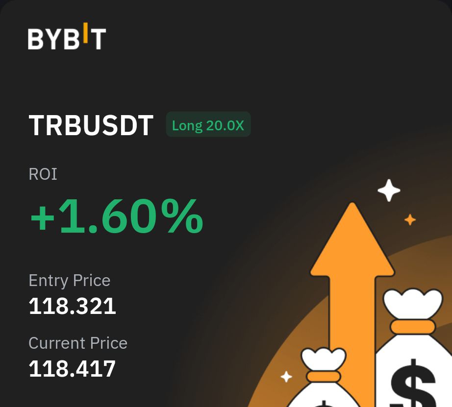 WaveAlerts's tweet photo. TRB/USDT     

LONG 20X

Entry market 

Take Profit Targets:

TP1: 140.000
TP2: 160.000
TP3: 180.000
TP4: 200.180

🛑 Stop Loss: 80.500 https://t.co/tqPEeaYgif