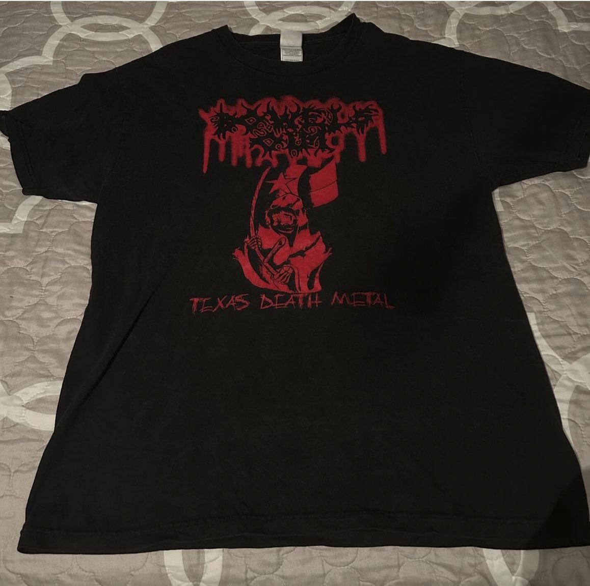 DECRYPTGRIND's tweet photo. Circa 2005 tour shirt from our tour with #BowelsOut and #Mutilated 

📸: Matt Chernowski https://t.co/qKqv0TexfC