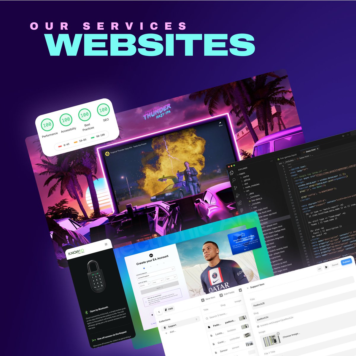 Planning a new website or looking a revamp? 

We cater to a wide range of needs and budgets, whether you want a custom-built solution, a content-managed site for easy updates, or a Squarespace site to get you up-and-running in just days!

#webdesign #WebDevelopment #SaaS