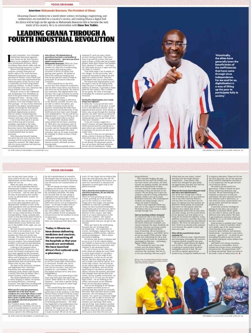 Idris_Ojay's tweet photo. The future.  
Dr Mahamudu Bawumia. https://t.co/0sUPFhMIVd