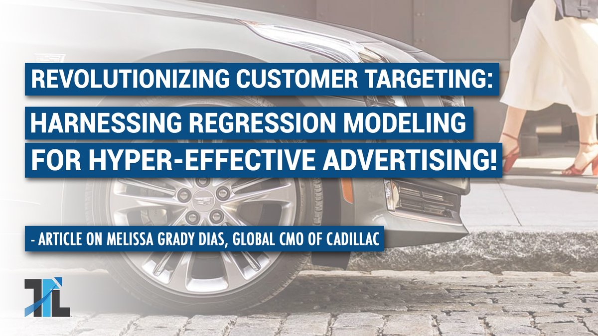 TTL_Podcasts's tweet image. @Cadillac&apos;s Global CMO explains how she uses regression modeling to build customer profiles for their most likely prospects. Analyzing and combining variables.

Read now!⬇️
linkedin.com/pulse/targetin…

#Cadillac #TOPCMO #RegressionModeling #CustomerGrowth #Marketing