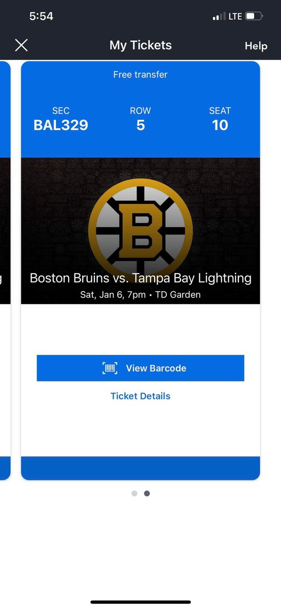MorganCloutier's tweet photo. Anyone interested in buying two tickets to the @NHLBruins this Saturday January 6th?! DM me!! https://t.co/8fGBu9wlk5