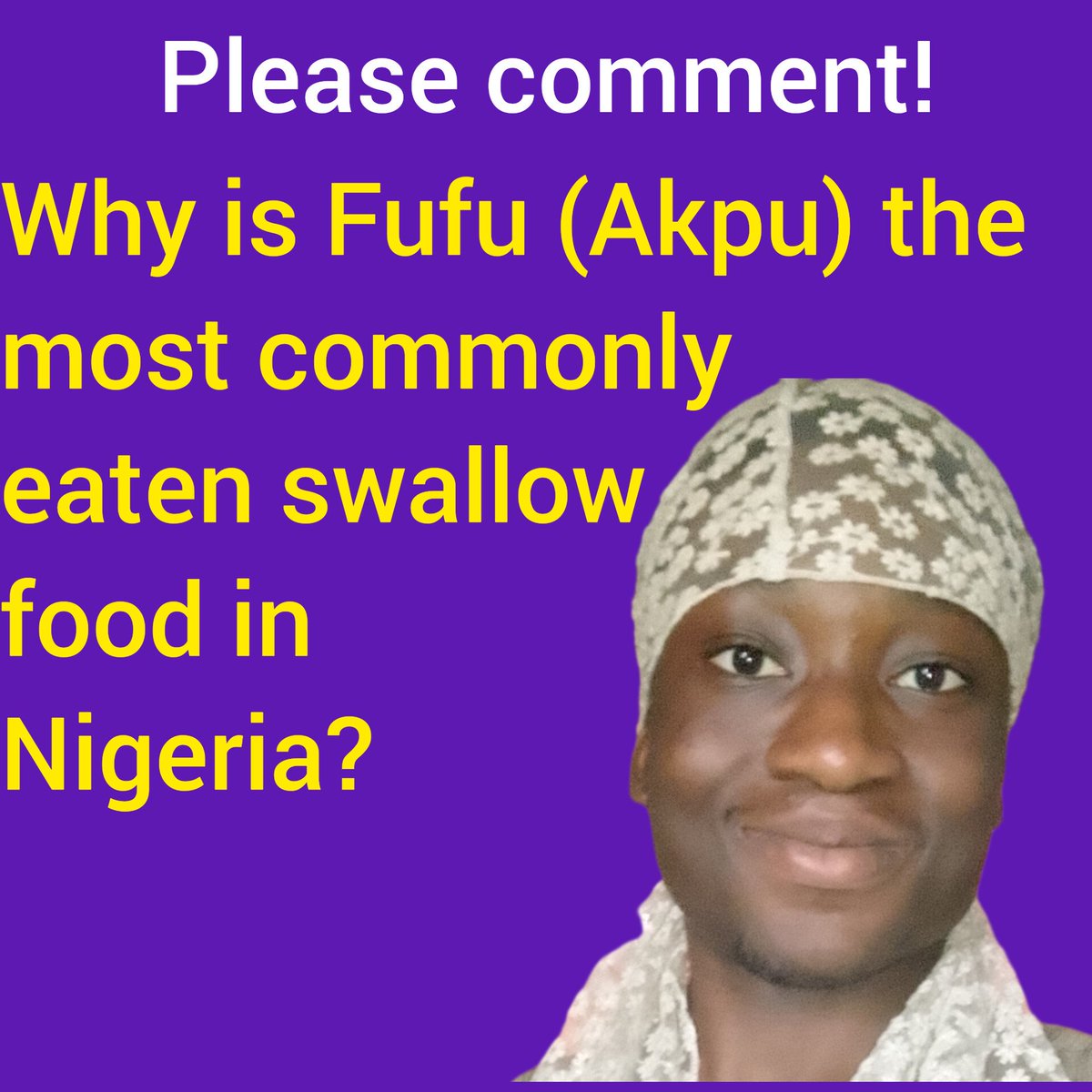 Why is Fufu (Akpu) the most commonly eaten food in Nigeria?
#fufu #akpu #food #foodies #trendy #popular #viral #nigeria #meals #questionoftheday #instagramfoods #chefs #gluttons #charving.#swallowfoods follow me @hereissulabi for more interesting posts.