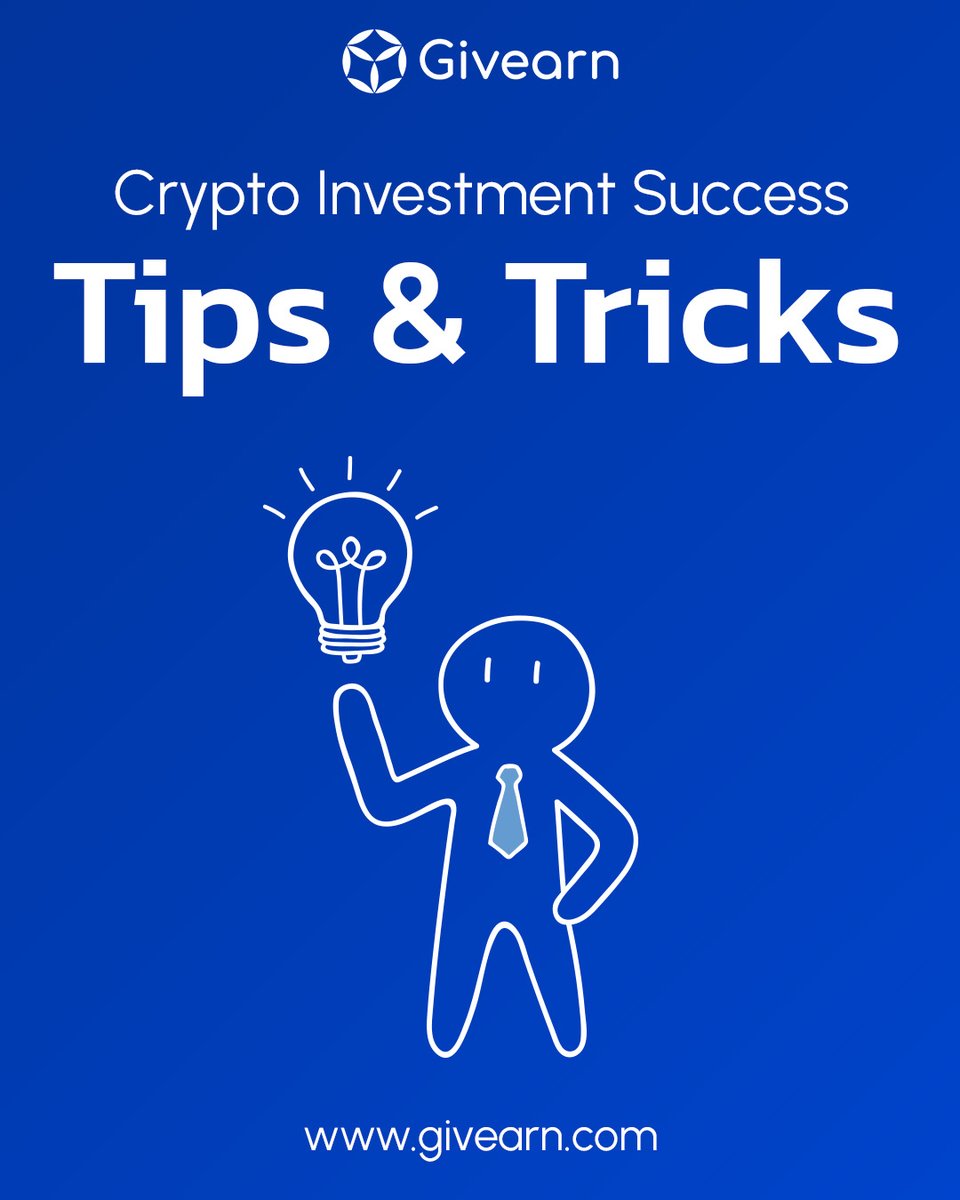 Givearn_'s tweet photo. Unlock success in #crypto #investing with these tips:
1️⃣ Know the market trends.
2️⃣ Don't rely on a single cryptocurrency.
3️⃣ Be prepared for market volatility.
4️⃣ Patience is key in the crypto world.
5️⃣ Keep up with the latest news and developments.

#CryptocurrencyTips https://t.co/DelLsqd2DB