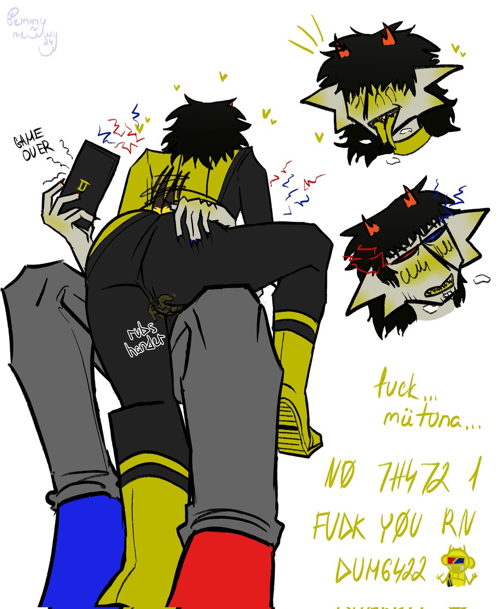 neskiwil__'s tweet photo. #homestuck #homesmut #solluxcaptor #mitunacaptor TW: #soltuna #captorcest
you should be careful when one of captors in heat(?) https://t.co/X0yWKmydJ4