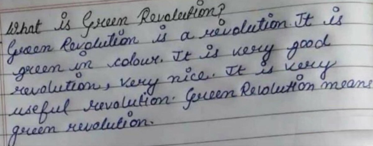 This is how I write answers in exams. 🤦‍♂️🙌