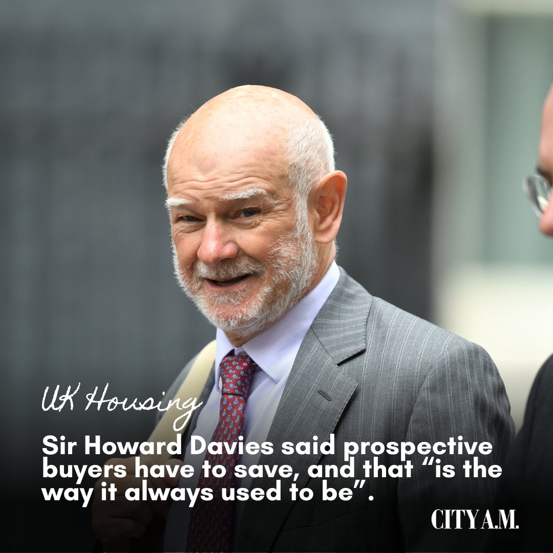 CityAM's tweet image. NatWest chairman Sir Howard Davies told BBC Radio 4’s Today programme that he doesn't "think it is that difficult at the moment” for first-time house buyers to get their feet on the ladder. 

Continue reading 👇cityam.com/natwests-chair…

#natwest #HousingCrisis