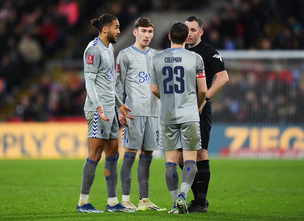 Everton have formally submitted an appeal to the FA after Dominic Calvert-Lewin was given a red card during Everton’s 0-0 draw at Crystal Palace in the FA Cup 🔵