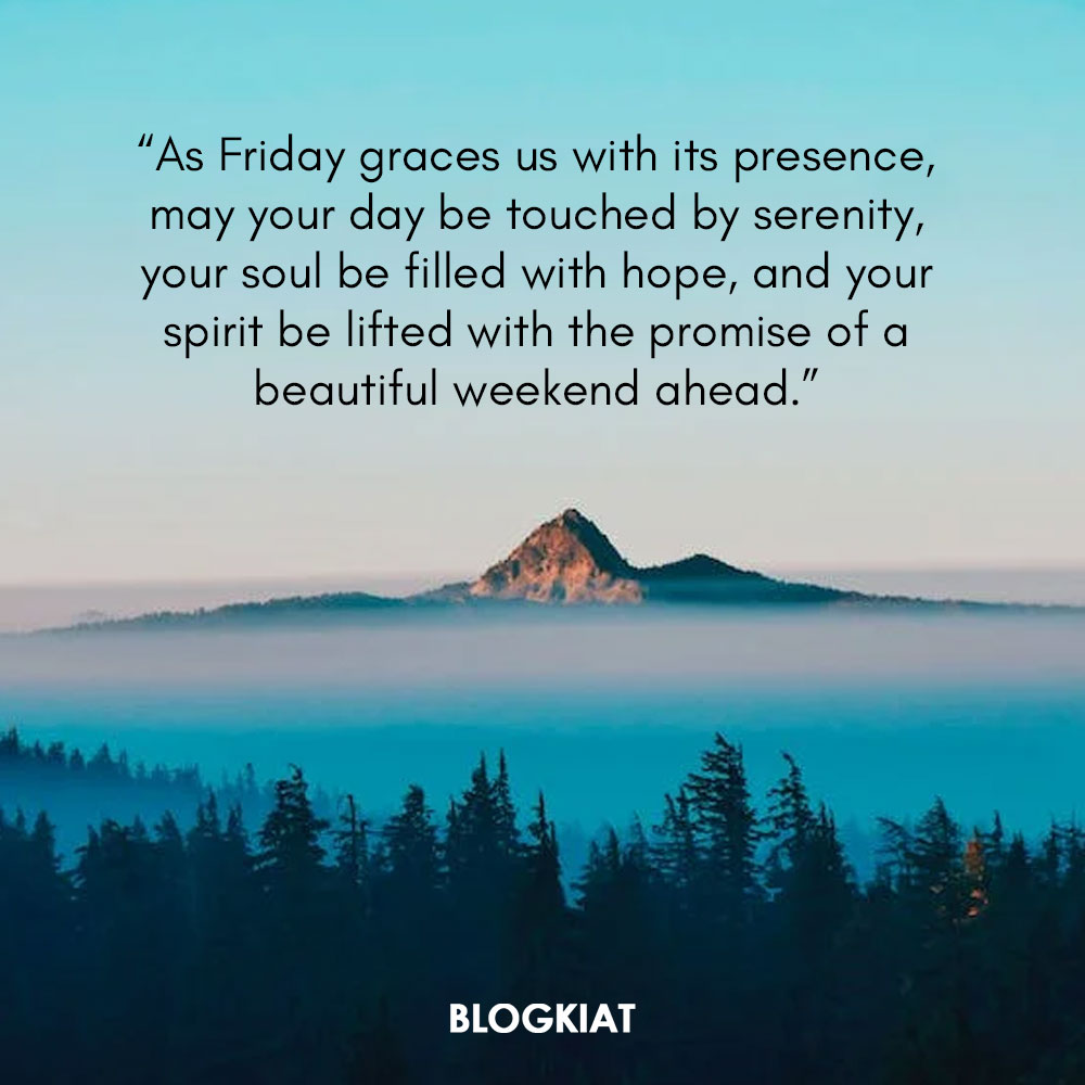 blogkiat's tweet photo. Embrace the serenity of Friday blessings and prayers. Find solace, inspiration, and a moment of reflection on this sacred day. 

Click here to read more: https://t.co/lCTtkl34IN

#FridayBlessings #Prayers #InnerPeace #FridayQuotes https://t.co/MmDVoLXpmz