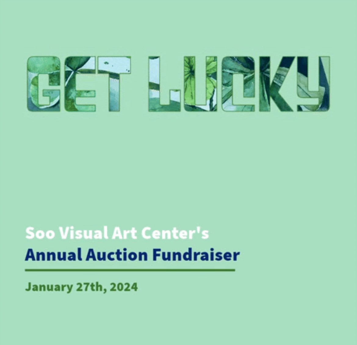 Food Trucks, Music, Friends and most of all, ART - starting at $60!  The City’s top contemporary artists!  Peek at who’s being auctioned and get a head start on everyone else!   Bid now, socialize on January 27th!!  #soovac #getlucky 

one.bidpal.net/getlucky2024/b…