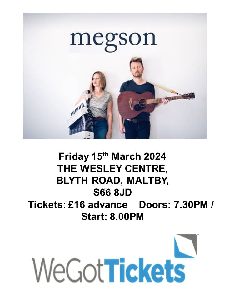 TheWesleyCentre's tweet photo. Tickets now available on line or from reception.
Go online with the following links
Megson
https://t.co/7TQTGD8HSG
Honey and the Bear
https://t.co/Y2xcyoP2ZI
#folkmusic #megson #honeyandthebear #folk #wegottickets https://t.co/fdrsrSXzT0