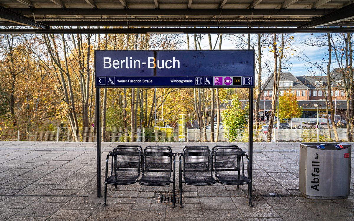 S2 — Buch. Platform in autumn.