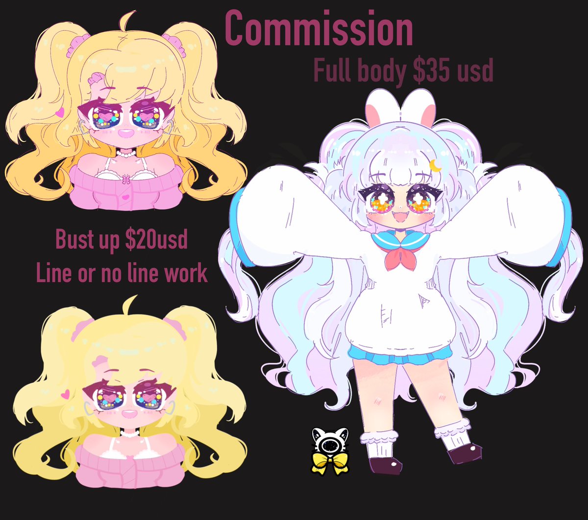 Alpacathary's tweet photo. Commissions are reopened after a long time!
Here’s my kofi page or feel free to dm me 🖤

https://t.co/I3aPsNr6xq https://t.co/H3AlmCsNHw