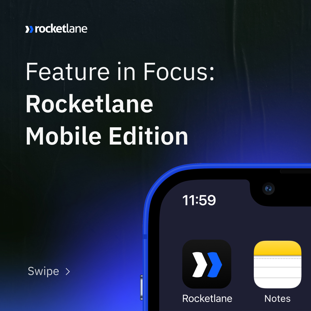 RocketlaneHQ's tweet photo. Download Rocketlane Mobile now and stay on top of your project updates.
Available both in Android and iOS (link in bio or scan the QR code to download the app).
Stay tuned for more in this series!
#RocketlaneMobile #CustomerExperience #FeatureinFocus