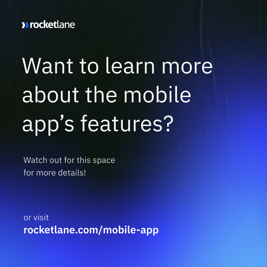 RocketlaneHQ's tweet photo. Stay in the loop and banish FOMO – Rocketlane Mobile ensures you catch every crucial detail and never miss out on important conversations.
Download Rocketlane Mobile now. Available both in Android and iOS.
#RocketlaneMobile #CustomerExperience #FeatureinFocus