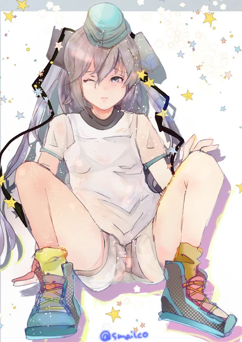 病院で描いた落書き。#艦これ #スキャンプ 