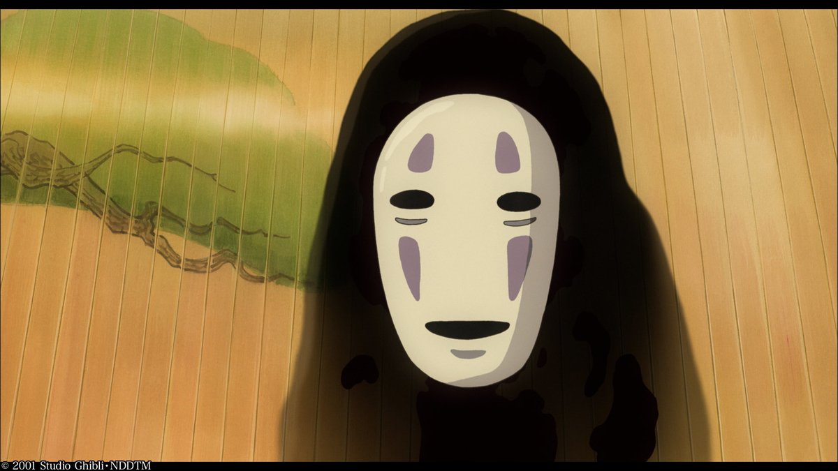 カオナシ「ア……ア……」 #千と千尋の神隠し #金曜ロードショー