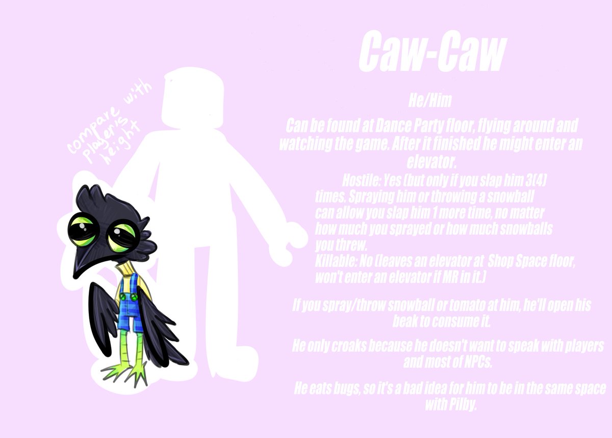 CookieFreakky's tweet photo. Sooo... I played 'Regretevator', it was fun, and now I created a weird birb. Yeah, that's a comeback no one needed✌️✌️✌️
#oc #regretevator #robloxart #regretevatoroc https://t.co/1RsNwbpphC
