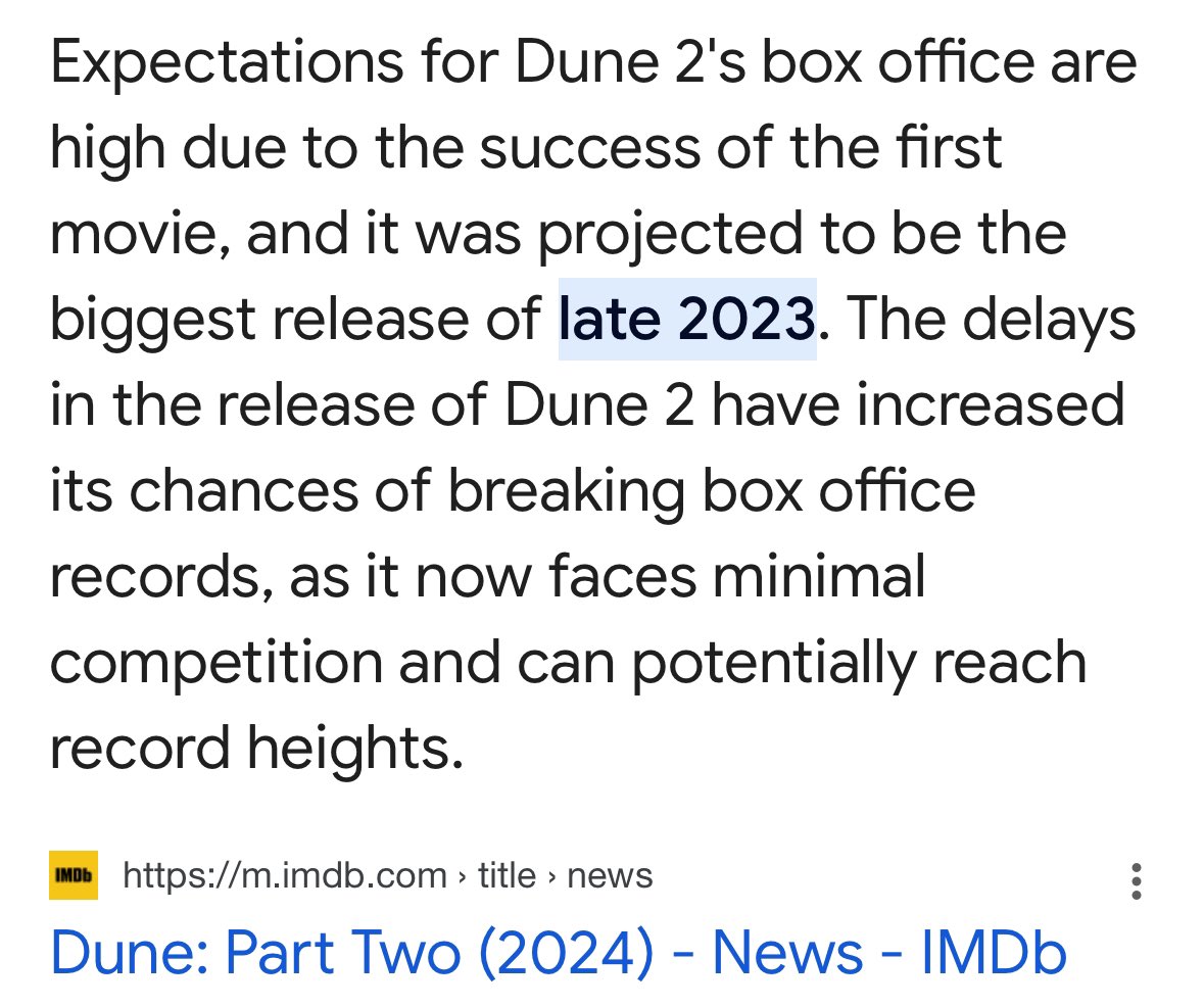 Dune: Part Two (2024) - IMDb