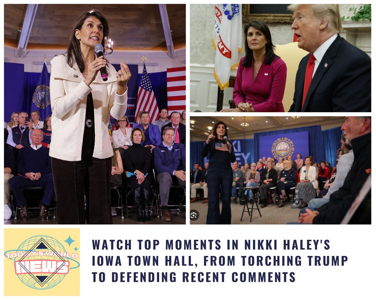 During a critical town hall in Iowa, Republican presidential candidate Nikki Haley firmly positioned herself as a viable contender for the party's nomination. In early polls, Haley, confronting former President Trump's dominance, confidently cited surveys suggesting her strong…
