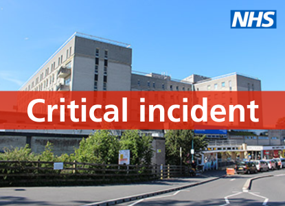 Please be aware that we have declared a critical incident. If you have a very serious or life-threatening emergency, we are here for you, but otherwise, if you need urgent care, we ask you please to call NHS 111 or use NHS 111 online. More information: bit.ly/3HeubhP