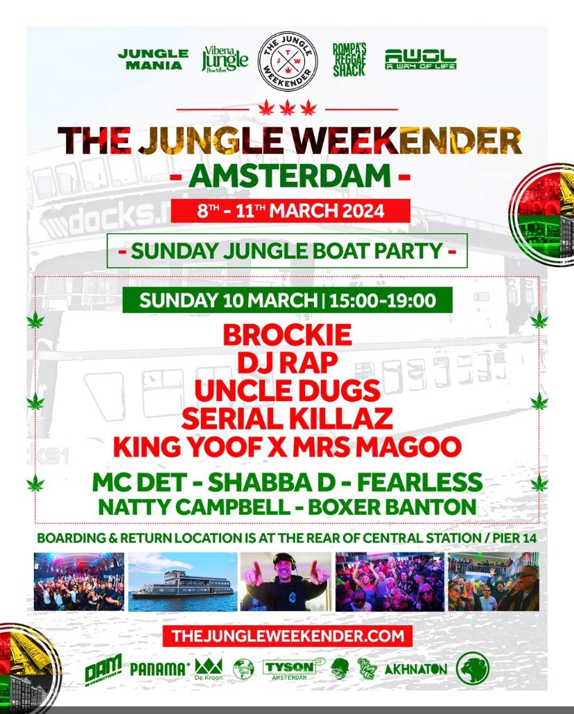 All aboard the jungle cruise of the year! Looking forward to this! Woiiiiiii Got your sea legs now @MrsMagoo_DnB ?