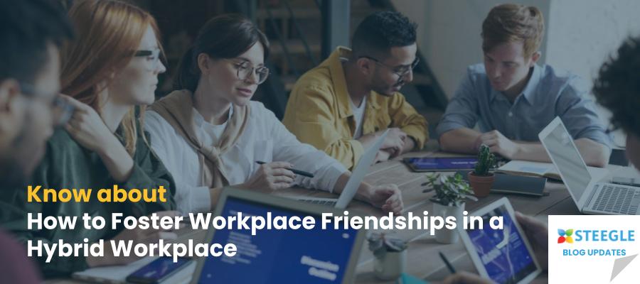 Creating and nurturing workplace friendships in a hybrid workplace is crucial for employee well-being and productivity.

steegle.com/intranets/faq/… 

#Steegle #SteegleOne  #Communication  #Workplace  #Workplace  #Hybrid #Friendships  #Internal
