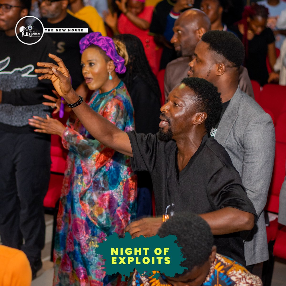 rccgthenewhouse's tweet photo. Dancing ๐ถ and rejoicing to the higher ground of great exploit. We can't thank God enough for His goodness and Mercy. We have to appreciate God with our dancing offering.
#rccgthenewhouse #yearofexploit #gbemi https://t.co/J8G0faI1sR