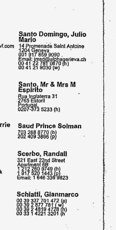 MenaIntelligenc's tweet photo. 🇸🇦🇺🇸🇮🇱 | Le nom du prince saoudien Bandar bin Sultan proche de MBS apparaît dans les documents de l'affaire #Epstein par la justice américaine. https://t.co/VD0lSjQeO5