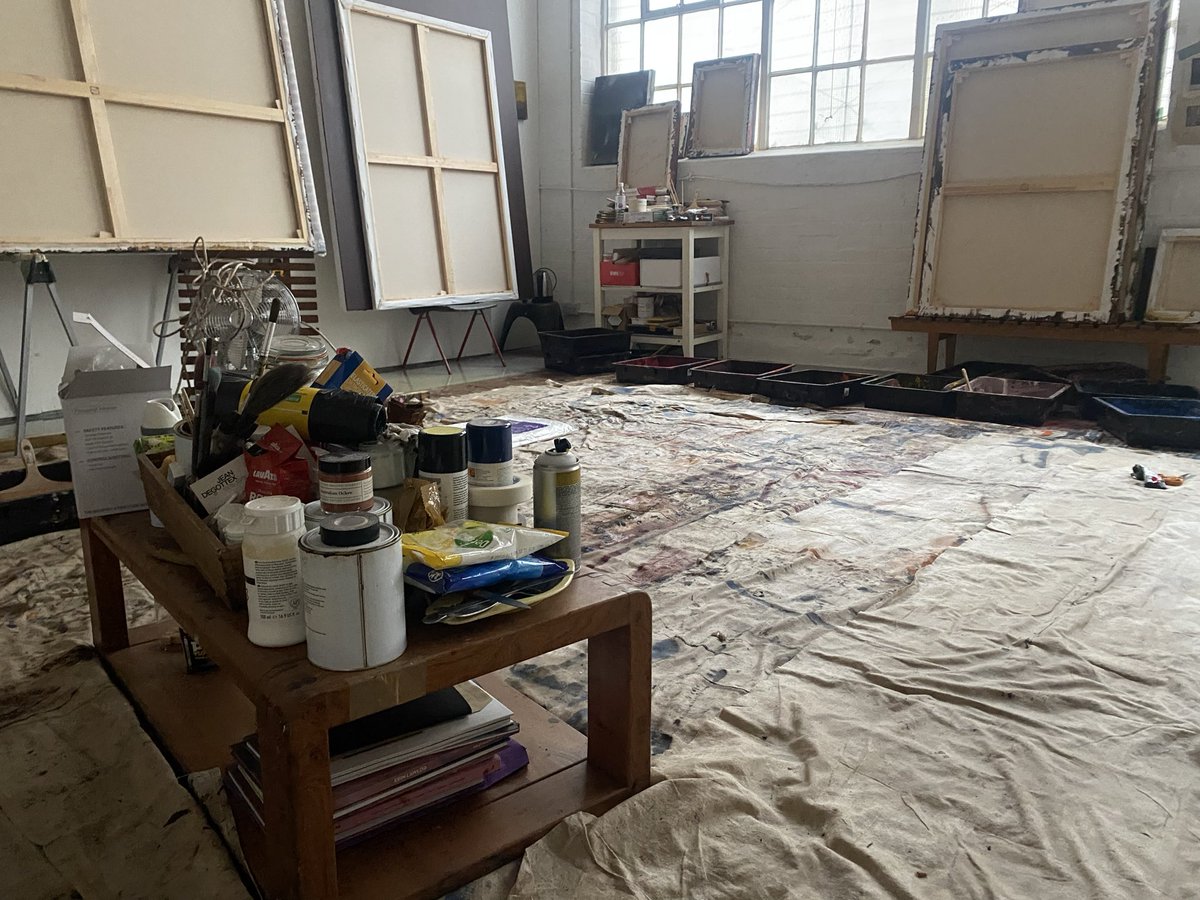 The clean up operation in Hackney Wick is underway after the canal burst its banks last night. Precious artwork damaged say artists. 50 residents led to safety by the London Fire Brigade. <a href="/BBCLondonNews/">BBC London</a> has the latest.