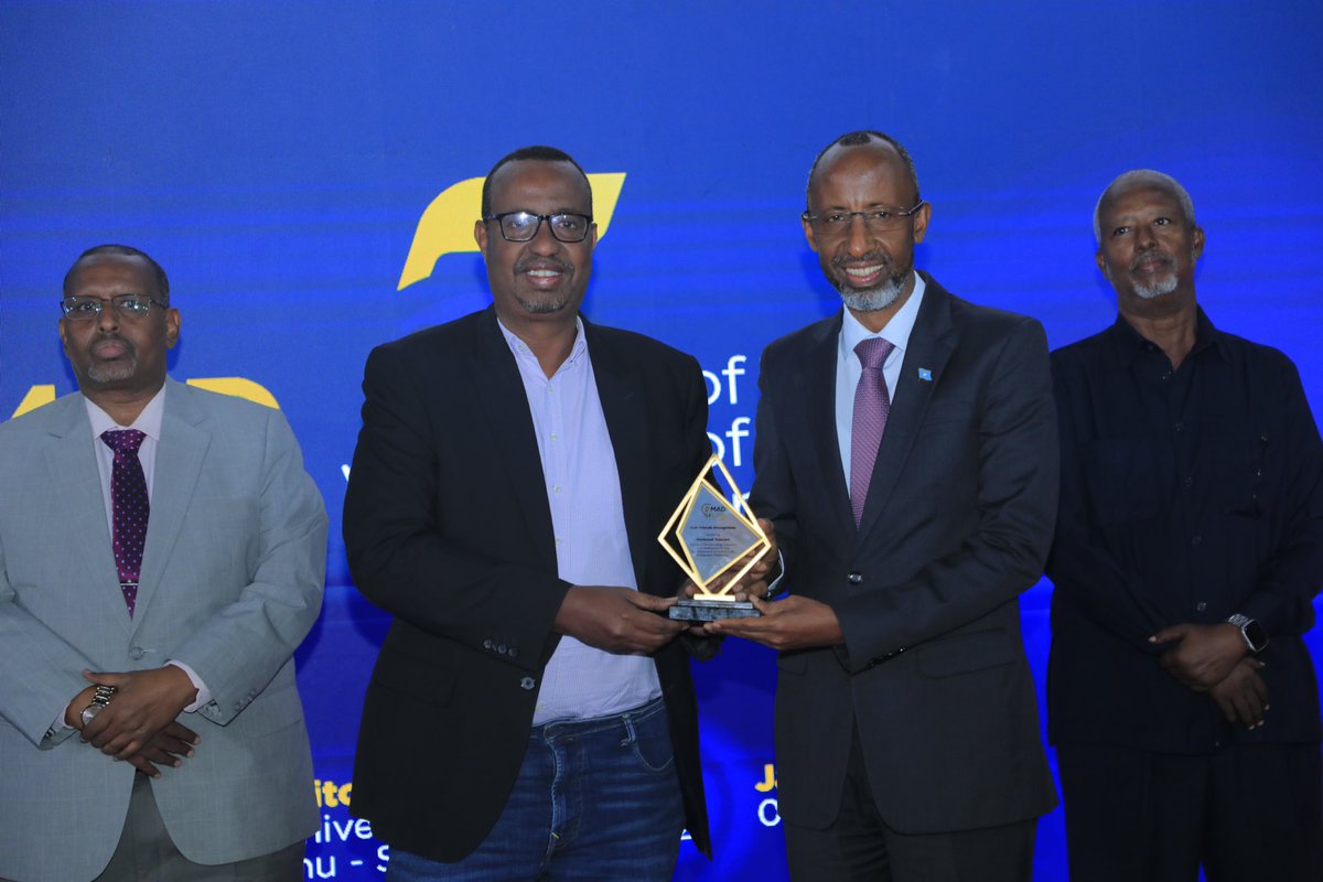 SIMADiLab's tweet photo. @Hormuud takes the spotlight as we honor our #iLabFriends at the 5th anniversary. Their pivotal role in advancing our iLab Ecosystem Platforms, including Kaal Somalia and Wefreelance, has been transformative. Thank you for being an integral part of our journey! #iLab5 #iLabImpact #iLabDiaries