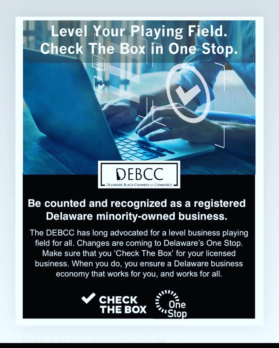 Delaware Black Chamber of Commerce tweet media