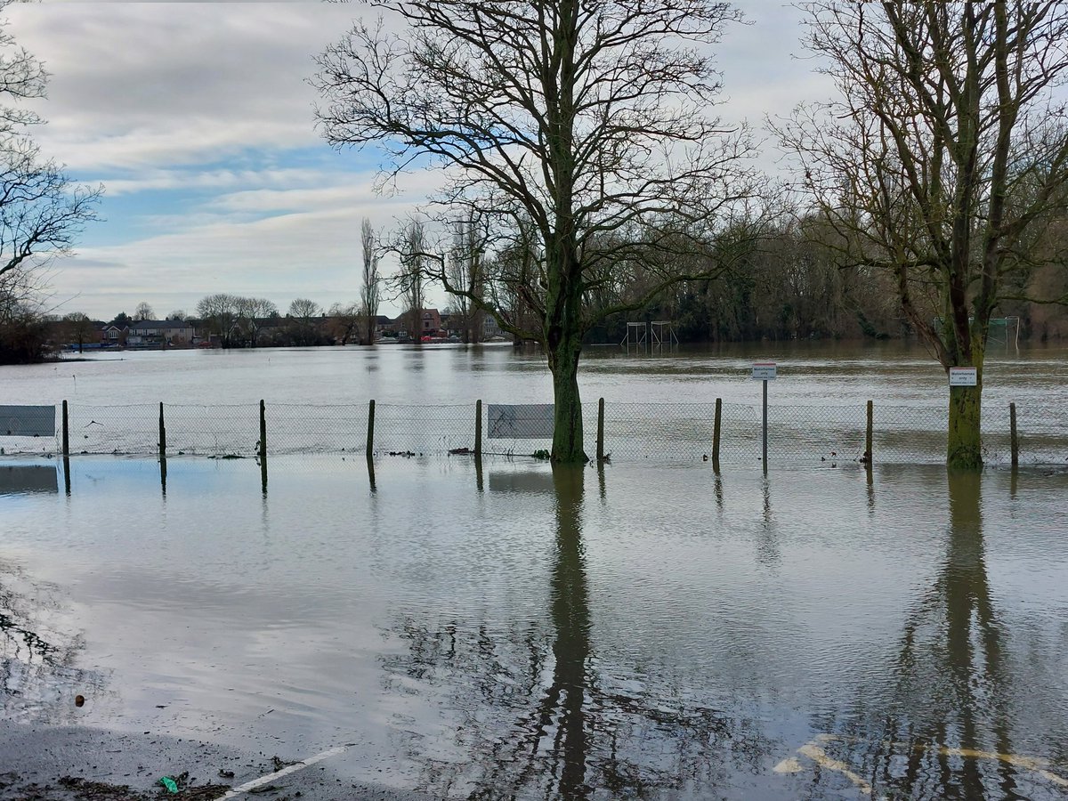 There's a lot of water in Abingdon!