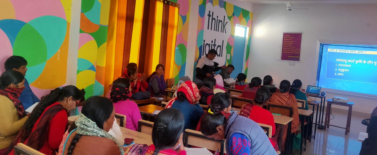 REAPPauri's tweet photo. The 1st day of two-day training on #Climate_Smart_Agriculture held at #Modern_Inter_College, Kot. A batch of #forty_progressive_women_farmers were trained on topics like #Climate_Change, #Agroforestry, #IPM, #Soil_Health, #Cropping_System and #Crop_varieties etc.
@REAPUttarakhand https://t.co/jwQZ7jgsAe