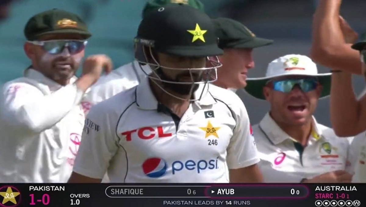 It's just my assumption that Abdullah Shafique is feeling pressure at the crease due to drop catches and the extra acrity by put by management in the training session and dressing room. Meanwhile he became the 9th Pakistani opener today to be out on two DUCKS in Tests. #PAKvsAUS