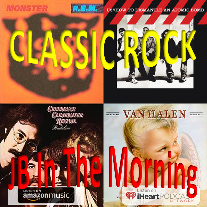 Join me on Monday, Wednesdays and Fridays at 6:00am PST (UTC -0800) for some of the BEST Classic Rock. So many songs to choose from, and only 2 hours to play it. Happy TGIFliPFlopFriday jbinthemorning.com <a href="/JBITMOfficial/">JB In The Morning Official</a>