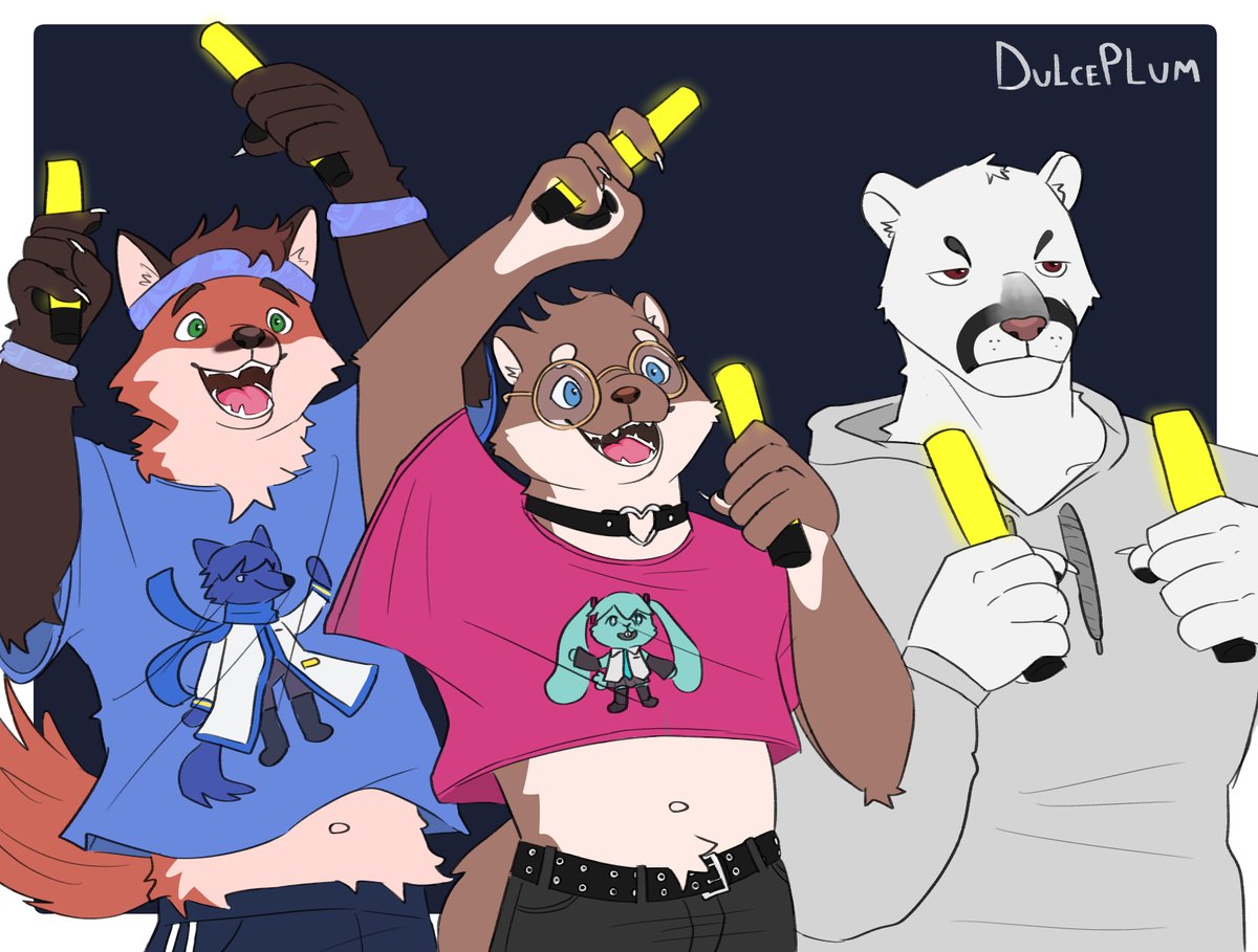 DulcePlum's tweet photo. Sam: I didn't expect so many people would come to see some pixels...
Cliff: HOLOGRAMS SAM! Also they are vocaloids, no some pixels!
Murdoch: Yes Sam, that's not very POG of you.
Sam: Ohhh for fuck's sake!
#TSR #tsrvn #TheSmokeRoom https://t.co/ABLBPjEVBy