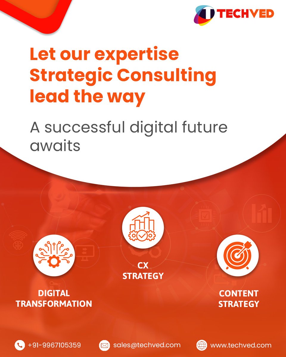 techved's tweet photo. Ready to transform your business in the digital age? Our expert strategic consulting can guide you every step of the way.
#digital #strategy #Experties https://t.co/psS26Wj2Fe