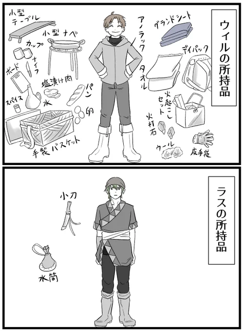 https://t.co/EoFzIOePHY
お題箱より「支援A後、ウィルがラスを誘ってピクニックするほのぼの漫画」

最高のほのぼのをお見せしよう(当社比) 