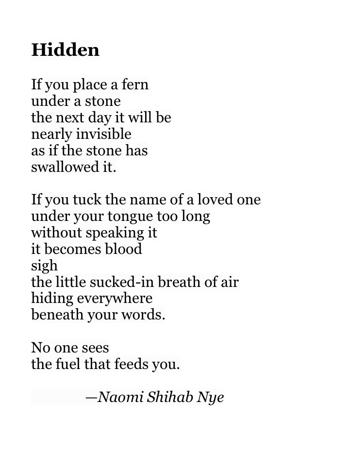 Today's Poetry Thread: SECRETS Feel free to add poems.