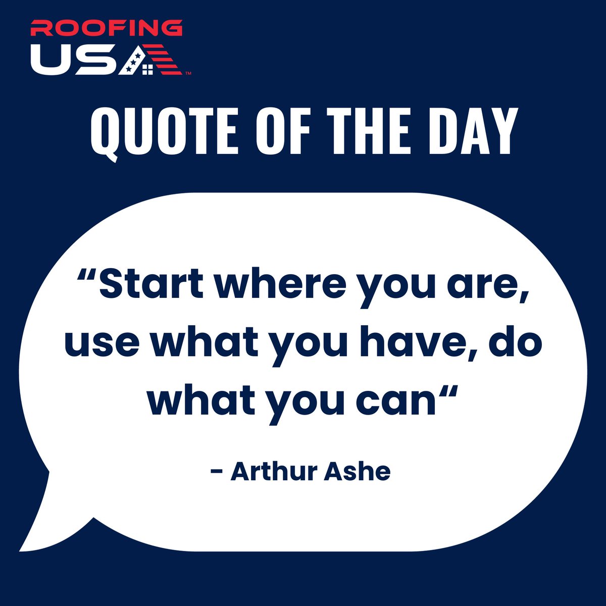 roofingusallc's tweet photo. Happy FriYAY 💪 Roofing USA Quote of the Day! Have a great weekend 🥂 https://t.co/hiPCO5HZqG