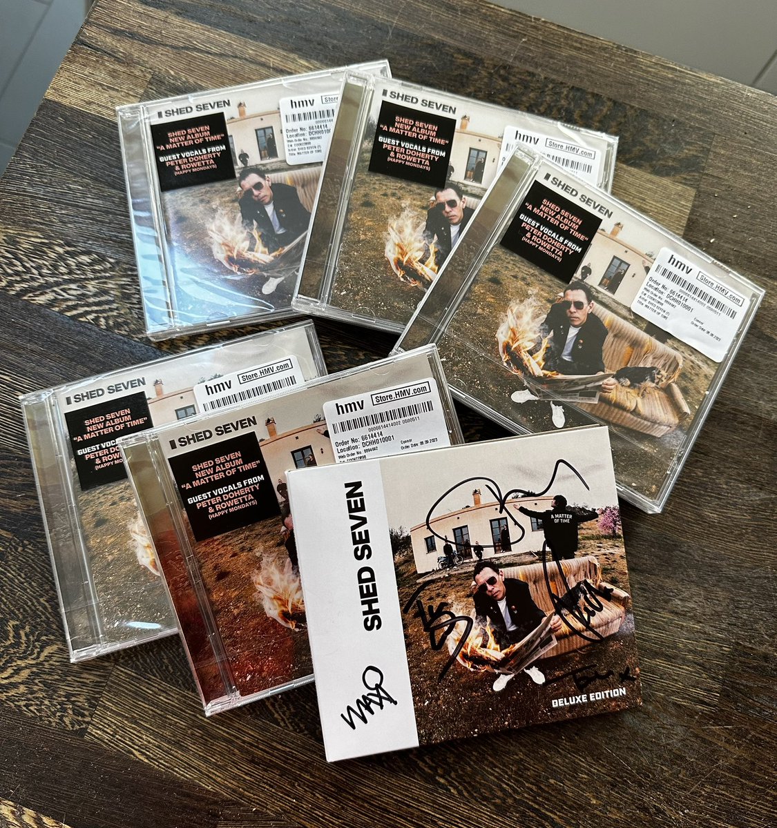 connorman73's tweet photo. How’s that for dedication to the band @Ricktw1tter @shedseven , all comes down to pre ordering for the launch and gig tickets, see you on the 26th in Coventry. Absolute stonka of an album by the way. 👍 https://t.co/CGvbGHGklM