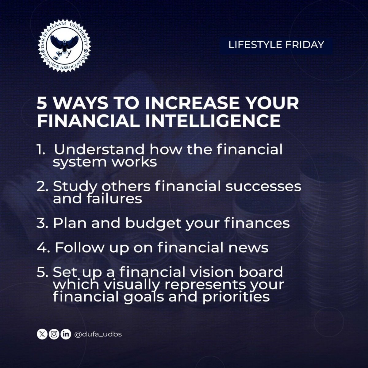 UDSM Finance Association tweet media