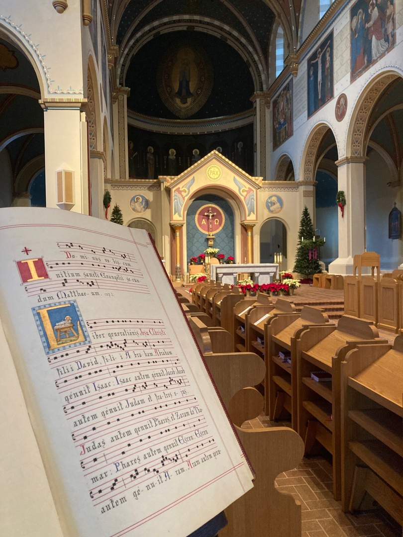 ConceptionAbbey's tweet photo. “To holy people the very name of Jesus is a name to feed upon, a name to transport. His name can raise the dead and transfigure and beautify the living.” 
-#StJohnNeumann #conceptionabbey https://t.co/BURCdSyF0L