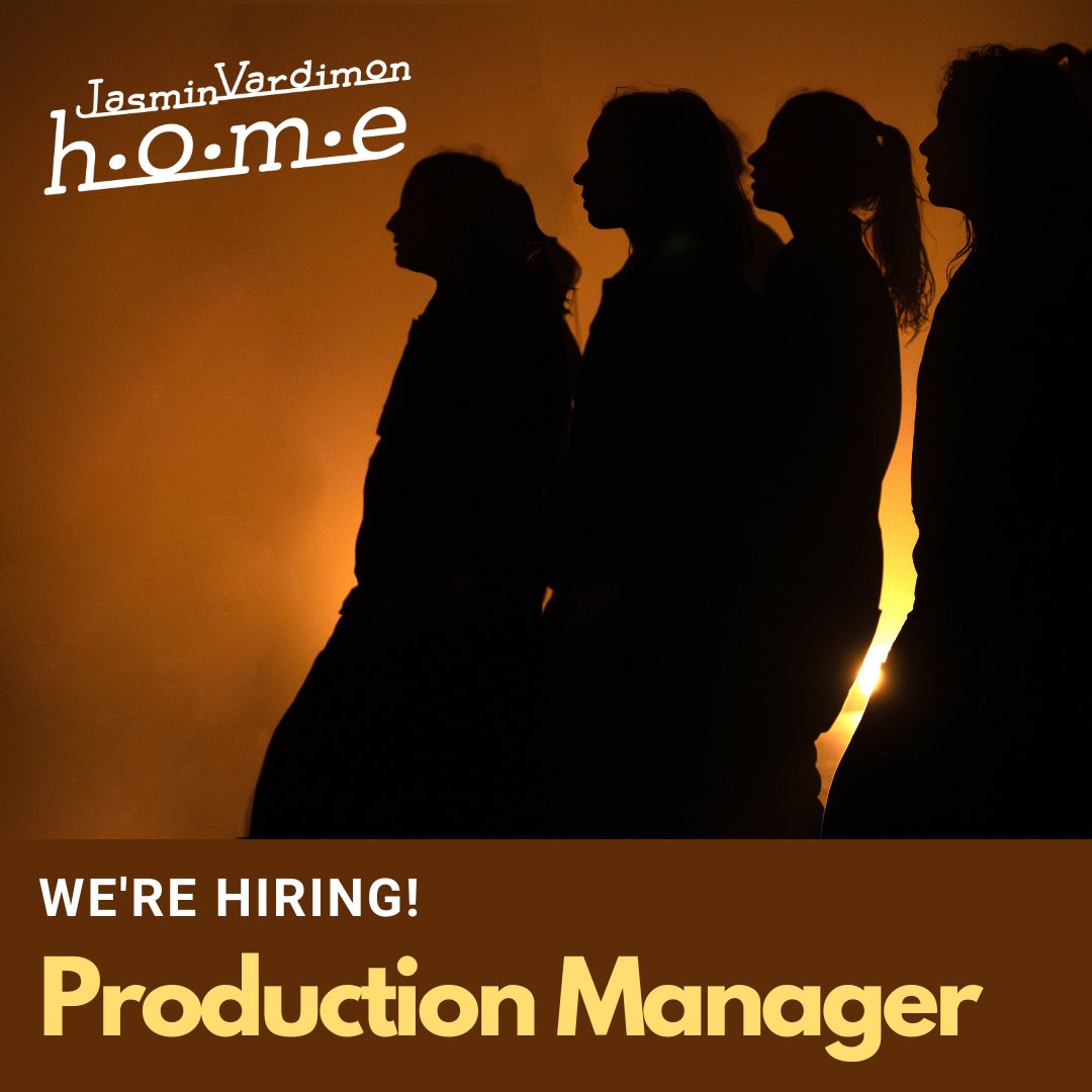 Job Alert! Jasmin Vardimon Company are hiring a Production Manager to manage the company’s technical aspects at JV H.O.M.E and on tour. Please click the link in our bio to apply 📸 Bill Knight #jobopportunity #jasminvardimoncompany #jvhome