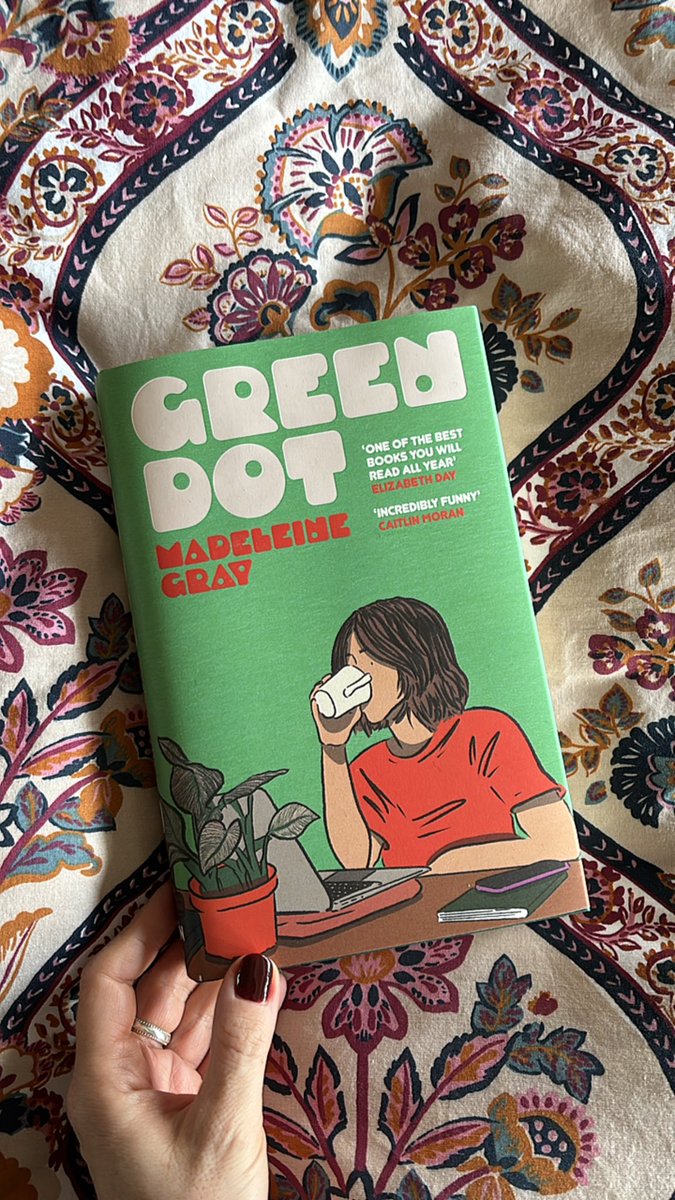 Thank you @gigicroft at @wnbooks for sending me a copy of #GreenDot by @gray_madeleine_ which comes out in February 📖 

#BookTwitter @orionbooks